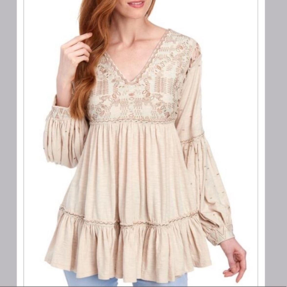 Free People Much Love Tunic women’s size M - Picture 2 of 12